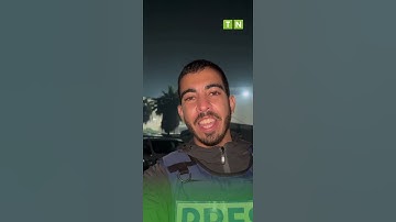 الصحفي الفلسطيني صالح الجعفراوي يتلو سورة النصر بعد وقف اطلاق النار في غزة