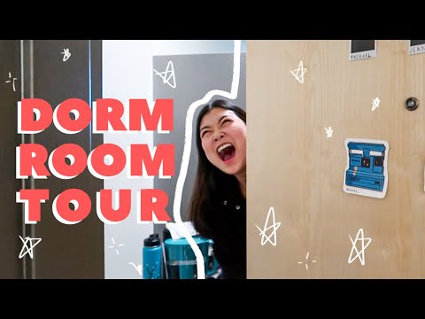 미국 대학 기숙사 룸 투어 🏠🏫🎒(저 세상 텐션...)