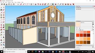 SketchUp: Sample Church Model (San Roque Parish Church) screenshot 1