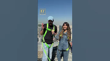 جان روز يمشي بين برجي الإمارات سيرا على الحبل في قمة المليار متابع وحضور لافت لـ أسامة مروة 