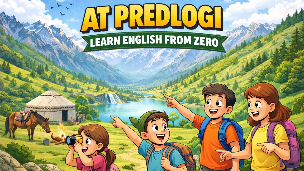 AT Predlogi |12-Dars | AT Preposition 