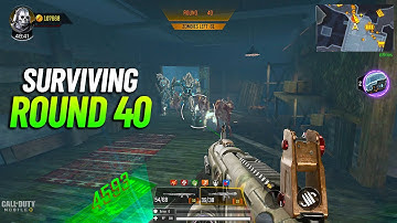 How to Survive till Round 40 Endless Zombies Mode CODM - Tips & Tricks