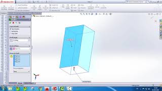 Famous Solidworks Tutorial......How To Use Draft Feature Tool. Net Worth