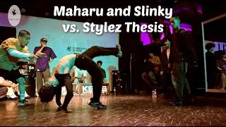 Bboy Slinky and Maharu vs. Minix and Kosei. Battle of the Night. Break St  2026