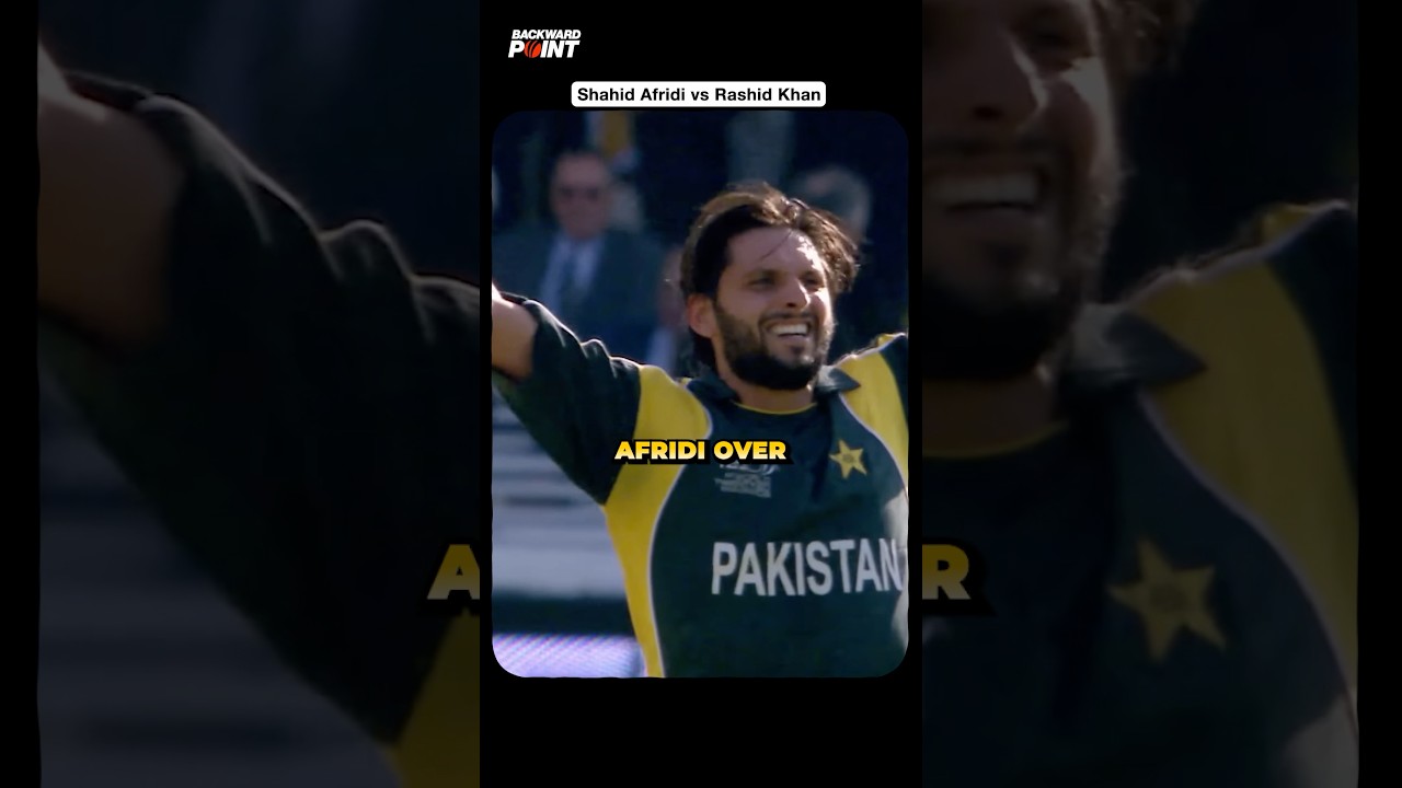 Peak Afridi vs Peak Rashid Khan? | #shorts #cricket #shahidafridi
