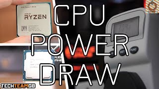 Real World CPU Power Draw Testing Real World CPU Power Draw Testing