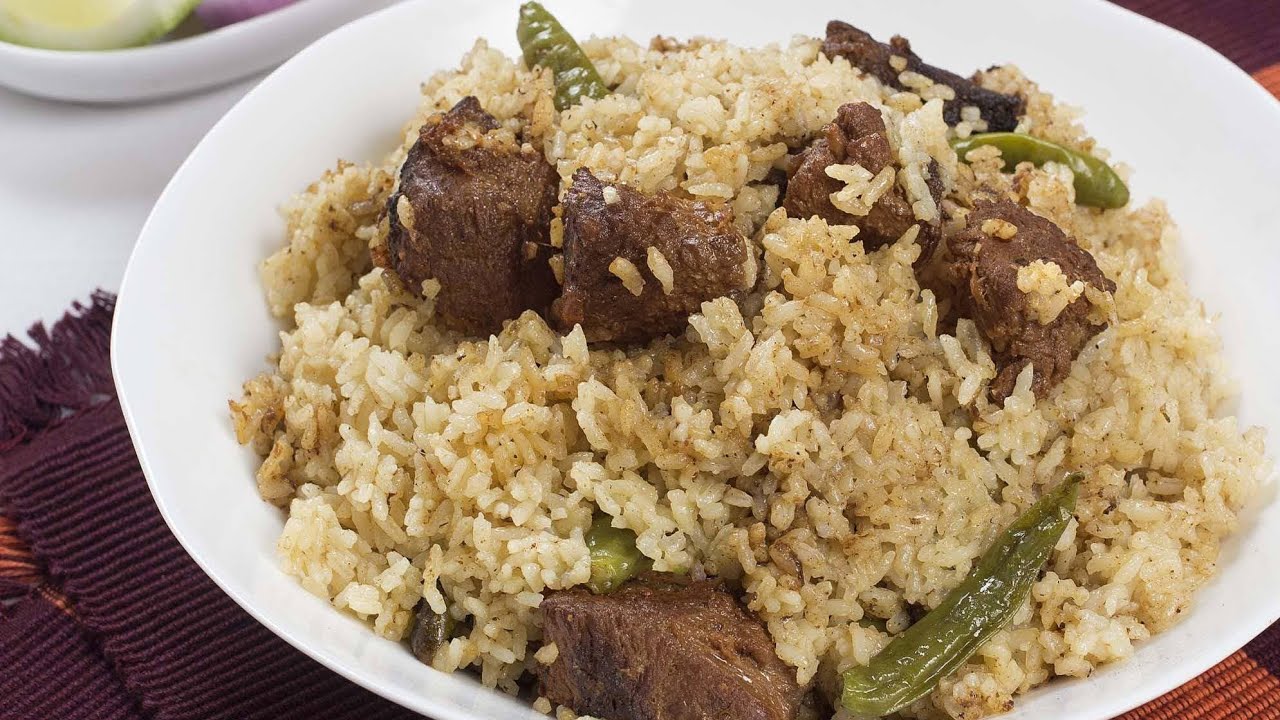 পুরান ঢাকার স্টাইলে সরিষার তেলের গরুর তেহারি রেসিপি | Beef Tehari Recipe.