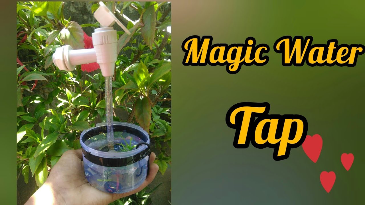 How To Make || Magic Water Tap ||  At Home || By Water Pump