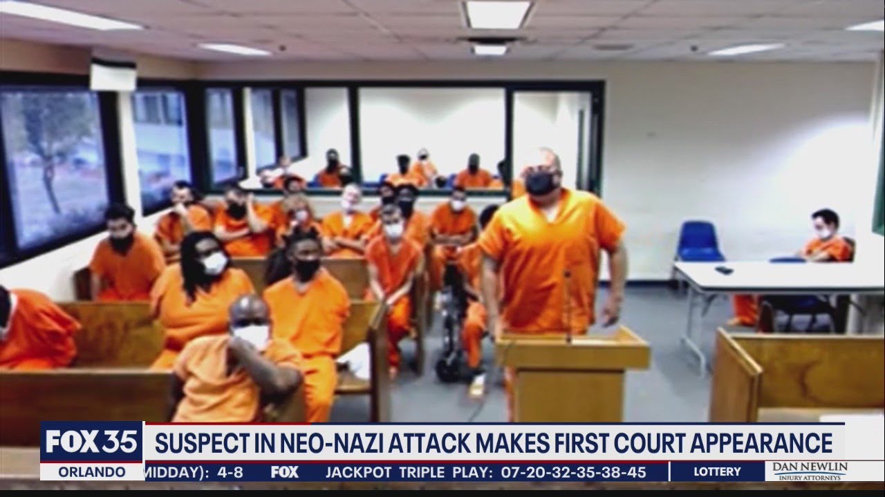 Suspect in Neo-Nazi attack makes first court appearance
