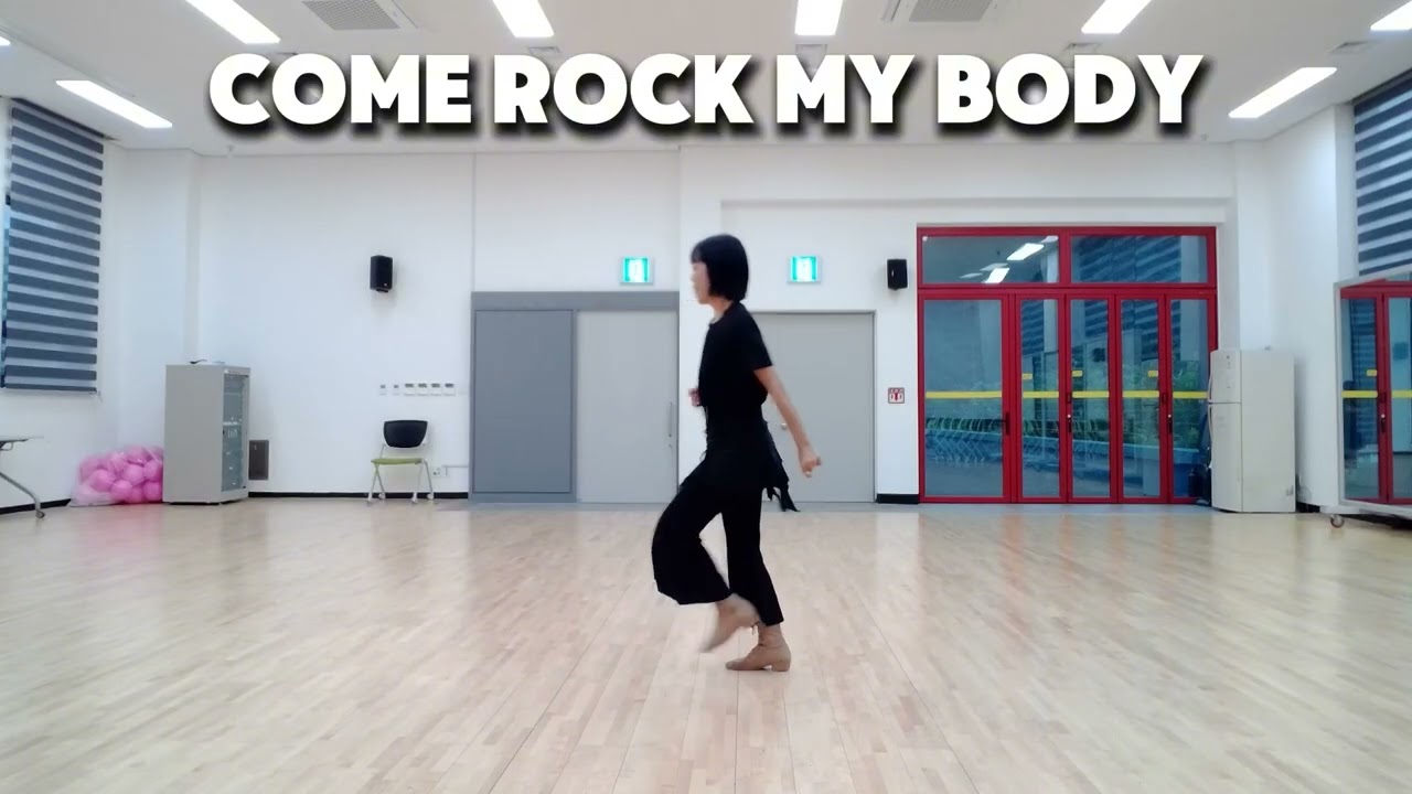 Come Rock My Body Line Dance #beginner #highbeginner #초급라인댄스 #mirlinedance @robky-LD 
