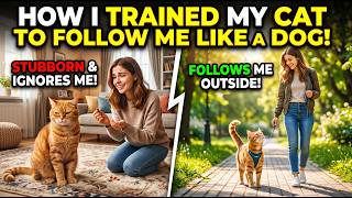 Teach Your Cat to Follow You Like a Dog (Easy Training Guide)