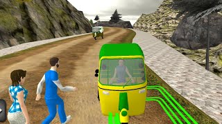 Real Tuk Tuk Auto Rikshaw Driving 3D Off-road Game new Android simulation  gameplay screenshot 4
