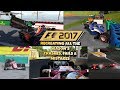 F1 2017 GAME RECREATING ALL THE SEASON CRASHES amp 