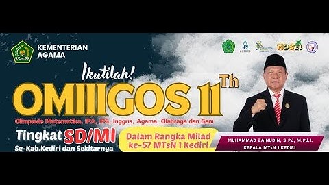 Tutorial Pendaftaran Omiigos 2026 MTsN 1 Kediri