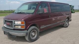 Career Overview 1999 GMC Savana 3500 Van - Gasoline