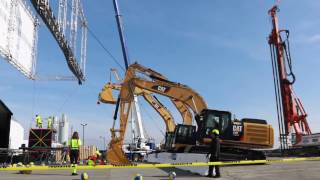 Chase Center Ground Breaking: Time-lapse