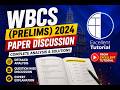WBCS(Prelims) 2024 English question discussion