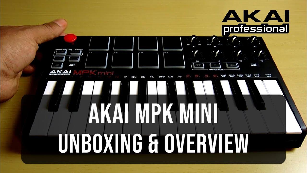abuela Ridículo Vástago Akai MPK Mini - MKII | Unboxing and Overview - YouTube