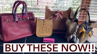 BUY PRELOVED HERMES NOW! The market is DOWN!!  Shop live deals with me! #hermes