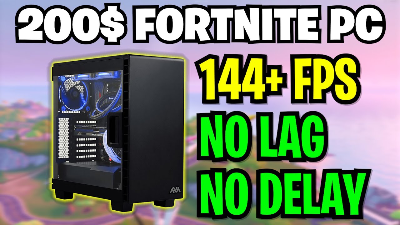 nationalsang halskæde trompet Best 200$ Budget Gaming PC for Fortnite (HIGH FPS! & NO LAG) - YouTube