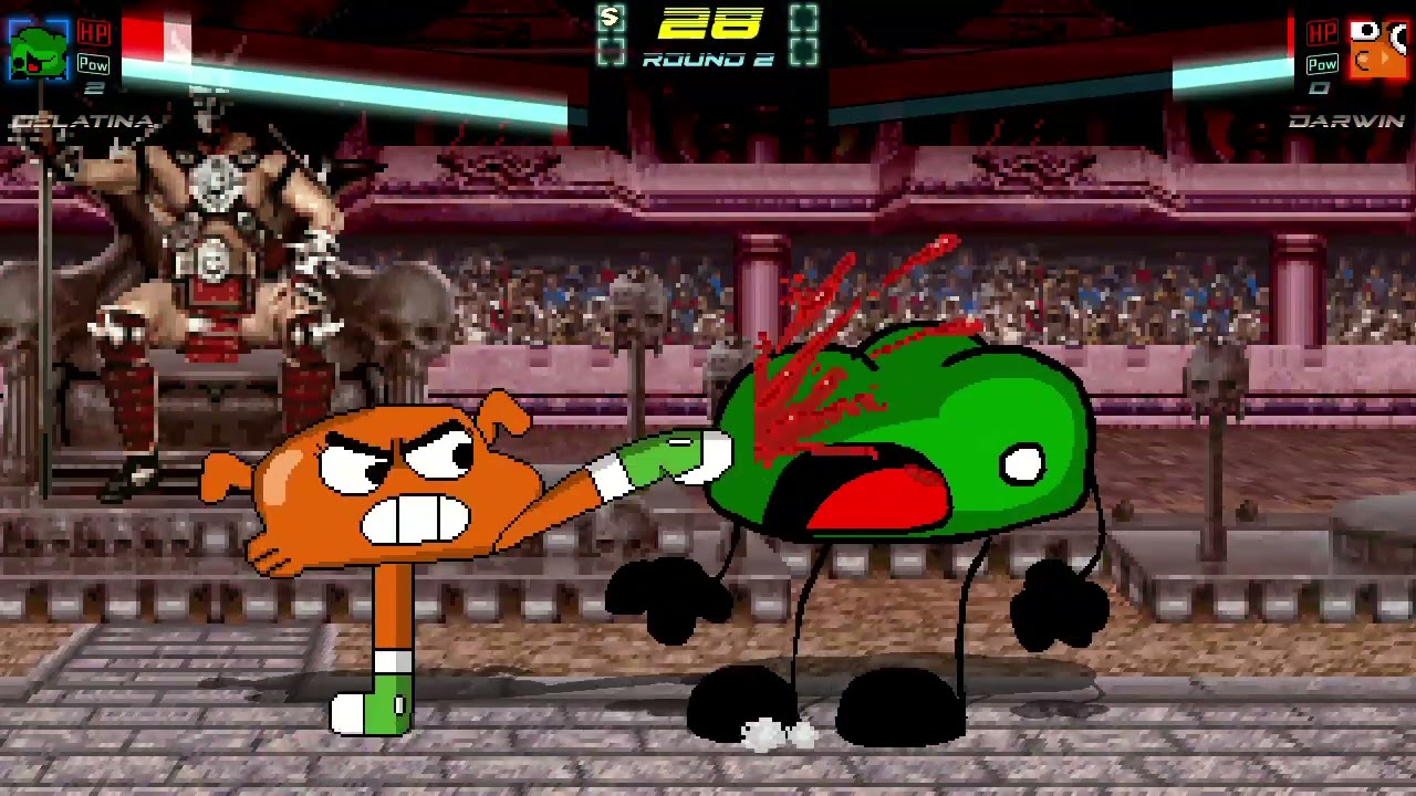 Mugen Request - Gelatina (Me) VS Darwin