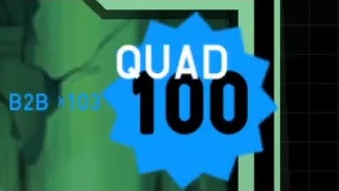 3.5K Meter 100+ B2B Tetr.io Quick Play Run! Climb to Top of Zenith Tower