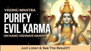 Lord Vishnu Mantra to Stop Problems | Om Namo Vishnave Namah