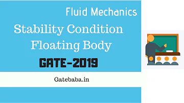 Floating Body Stability, Meta-center Concept - GATE lecture