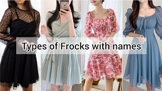 Types of frocks with names/Frocks names/Frock designs for girls women ladies/Frocks suit designs screenshot 5