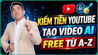Học AI Miễn Phí Cách Tạo Video Kiếm Tiền Với YouTuBe AI Dành Cho Người Mới!