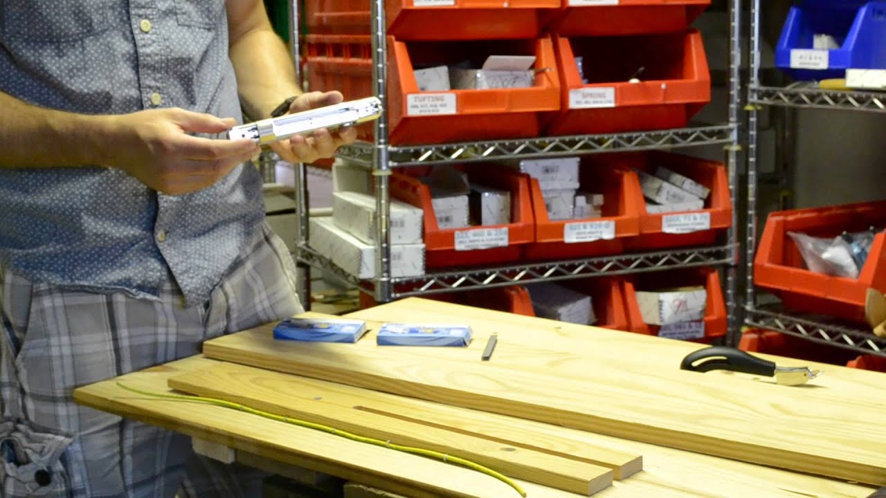 How To Use a Cable Tacker / Stapler Rapid R28 & R36 YouTube