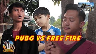 KAKA DIWAN MAIN FREE FIRE?? // PUBG VS FREE FIRE ( DEBAT NGAKAK ) - Collab with Fikri Fadlu