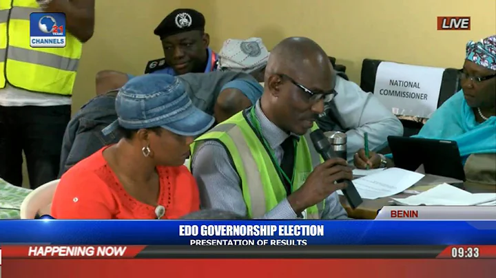 Presentation Of Edo Election Results: Esan North East LG