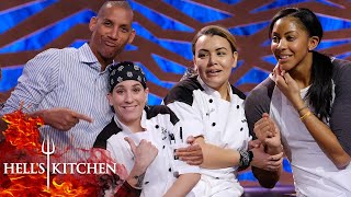 Teaching Sports All-Stars How To Cook | Hell's Kitchen