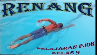 PJOK KELAS 9 | MATERI RENANG