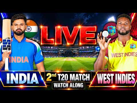 Live IND Vs WI Match Score logo