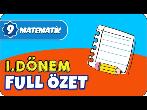 9.Sınıf Matematik 1.Dönem Full Özet ✍🏻