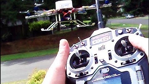 Xcopter w/ KK2 board auto level