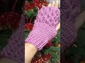 Fingerless Gloves crochet #handmade #AuthorsModel