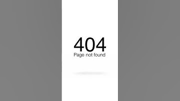 ERROR 404 #error #pagenotfound