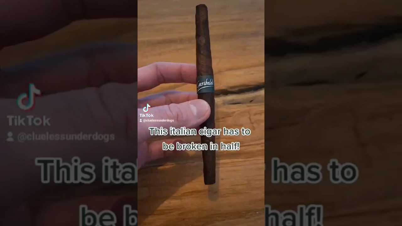 You have to break it! 