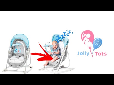 HOW TO GET KIDS TO FALL ASLEEP QUICK! Setup and Demo of KinderKraft Unimo 5 in 1 Cradle (Jolly Tots)