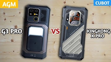 AGM G3 Pro vs Cubot KingKong X PRO - Best 5G Rugged Smartphone Face-off