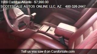 1989 Cadillac Allante Hard Topsoft Top For Sale In Scotts