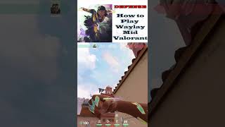 Cómo hacer Ascent Defense Waylay Play Mid Like Vision Strikers #valorant #valorantclips #waylay