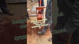 Interlock block machine(Manual)