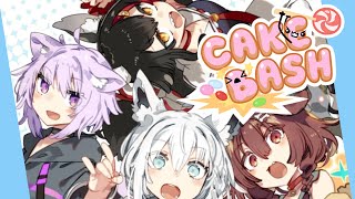 Hololive Gamers Spiral Into Chaos During Cake Bash [Fubuki/Mio/Okayu/Korone]