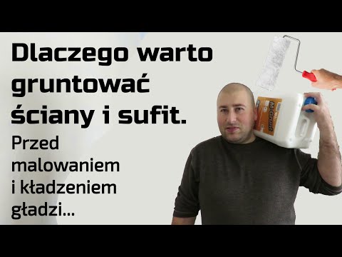 Wideo: Czy przed malowaniem ściany należy zagruntować?