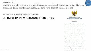 IPS 44 TUJUAN NASIONAL DALAM PEMBUKAAN UUD 45