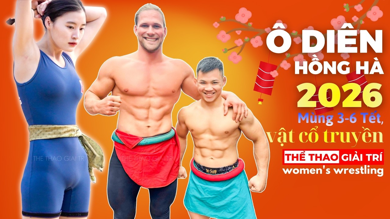 🔴🤼‍♀️ M4 Tết. Giải Vật Cổ Truyền Ô DIÊN, HỒNG HÀ 2026 #vatdantoc #vatcotruyen